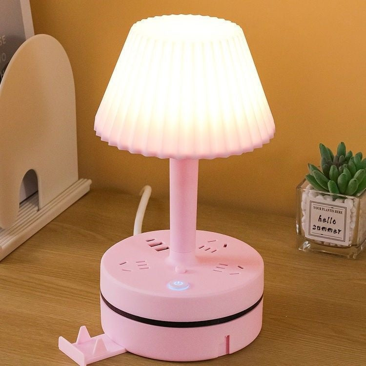 🎁🔥Last day sale 50% OFF🔥💡 Bedside Lamp with AC Outlets and USB Ports